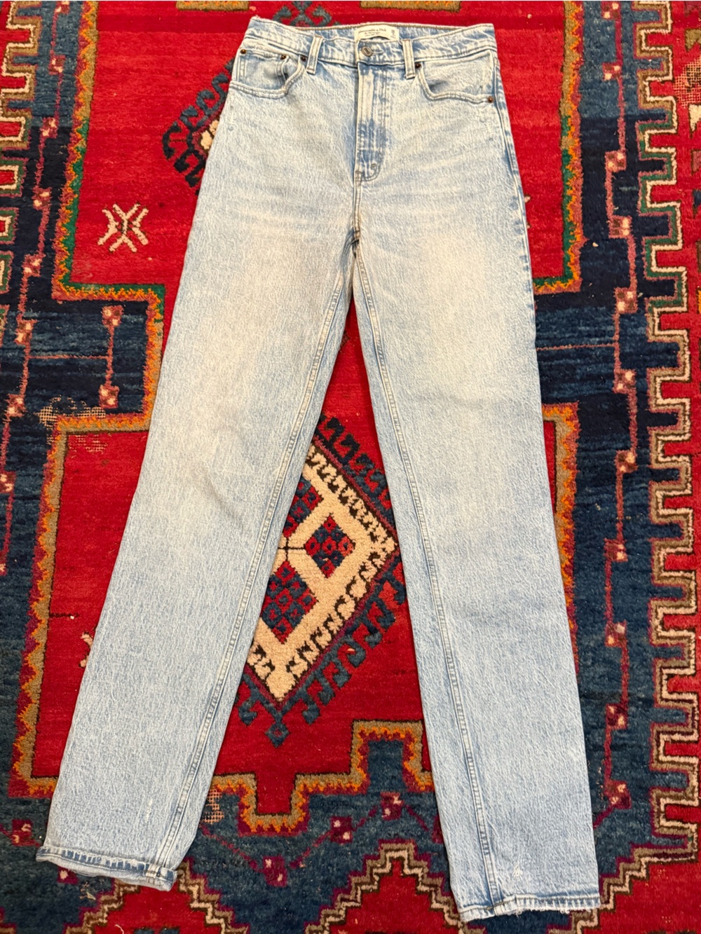 Abercrombie & Fitch - The 90s Straight Ultra High Rise Jeans Womens 26/2
